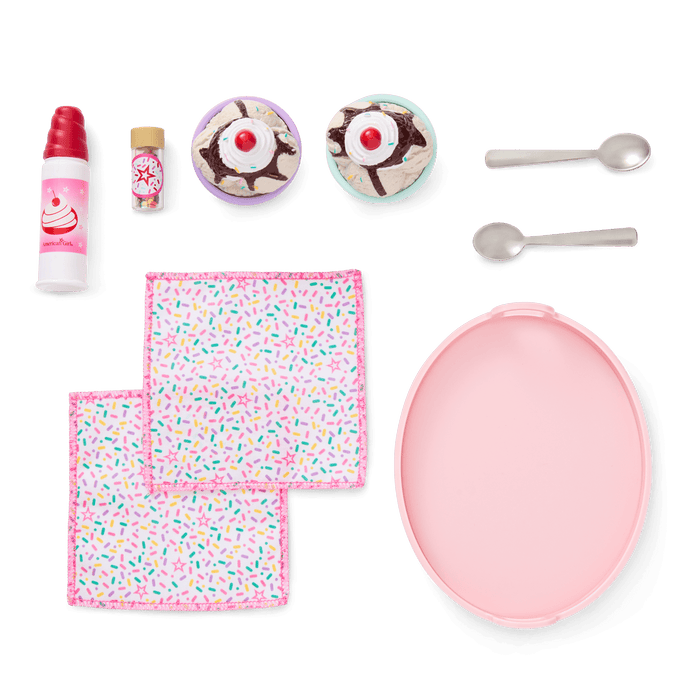 Sundaes for Two Set for 18-inch Dolls