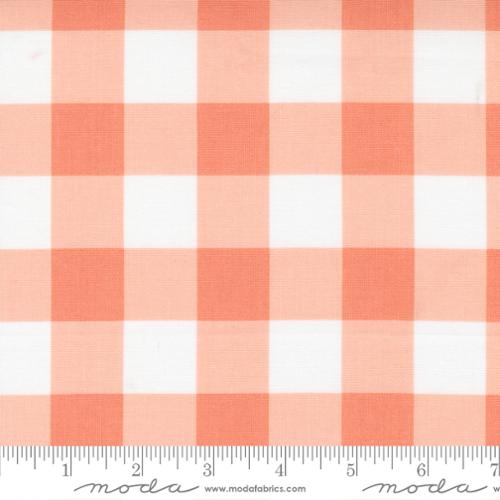 Sunwashed- Coral 1 Yard Fabric Cut