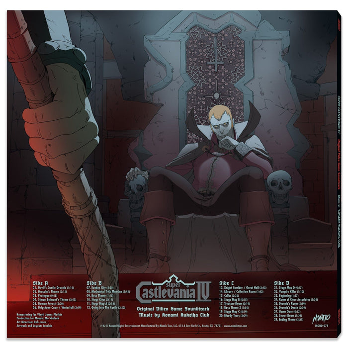 Super Castlevania IV – Original Video Game Soundtrack 2XLP