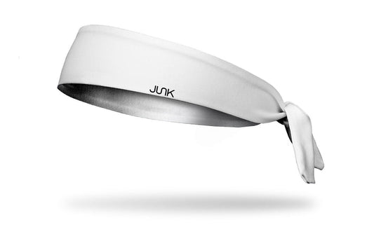 Super Chill White Flex Tie Headband - View 1