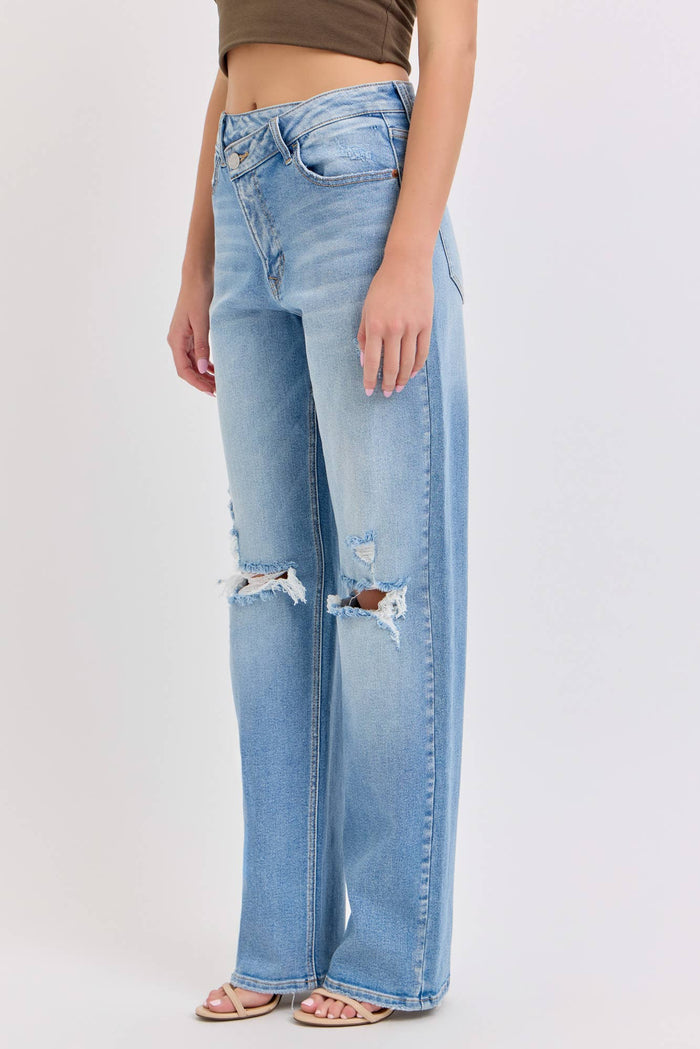 Super High Rise Dad Jean