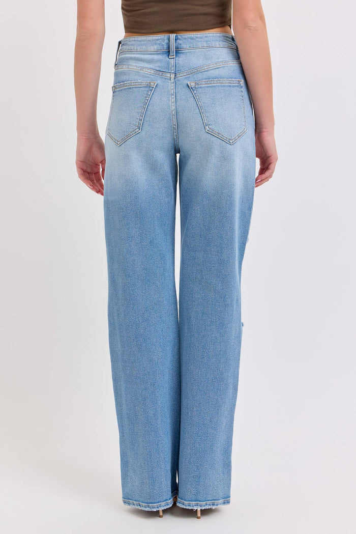 Super High Rise Dad Jean