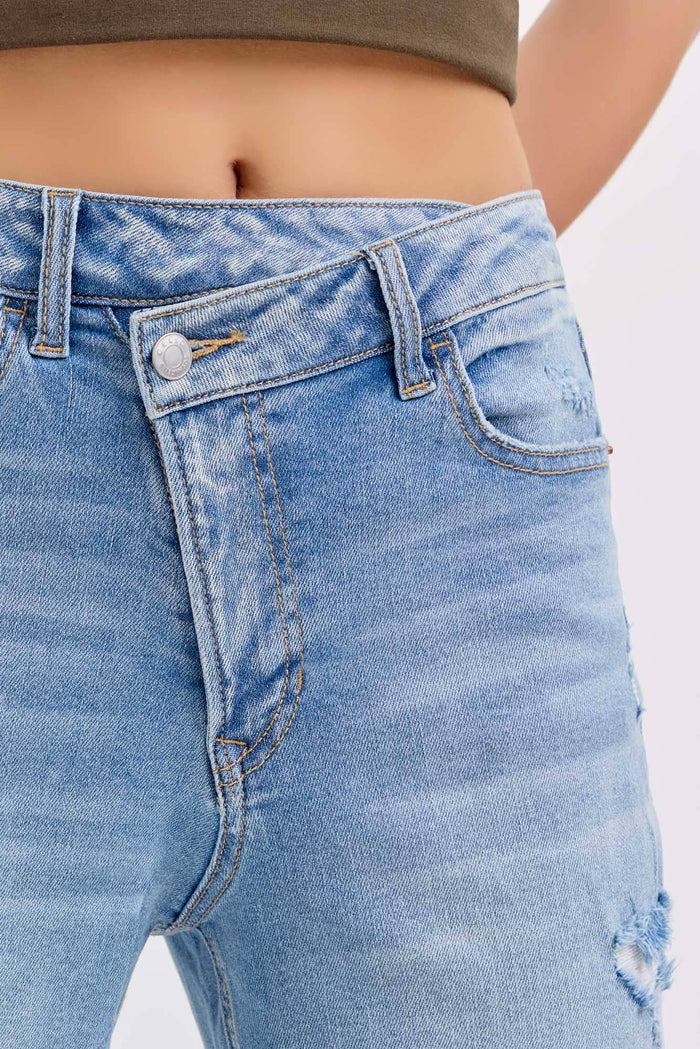 Super High Rise Dad Jean