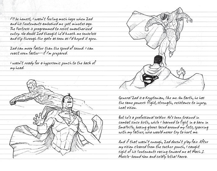 Superman Hardcover Ruled Journal (Large)