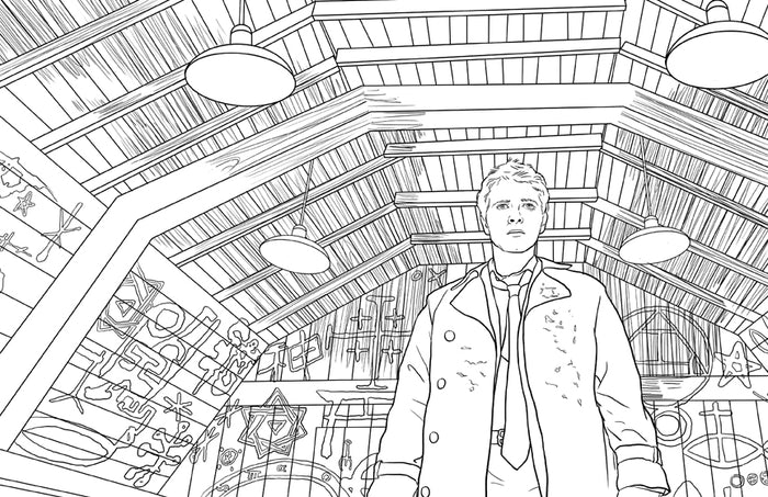 Supernatural: The Official Coloring Book