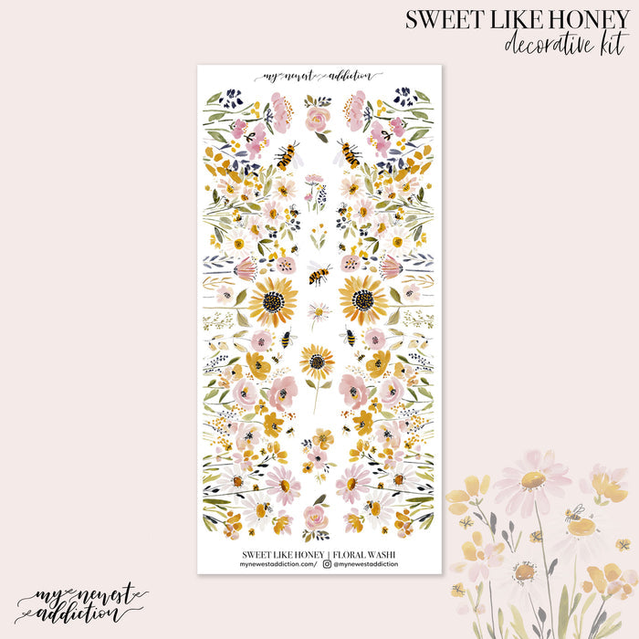 Floral Washi / Premium Matte