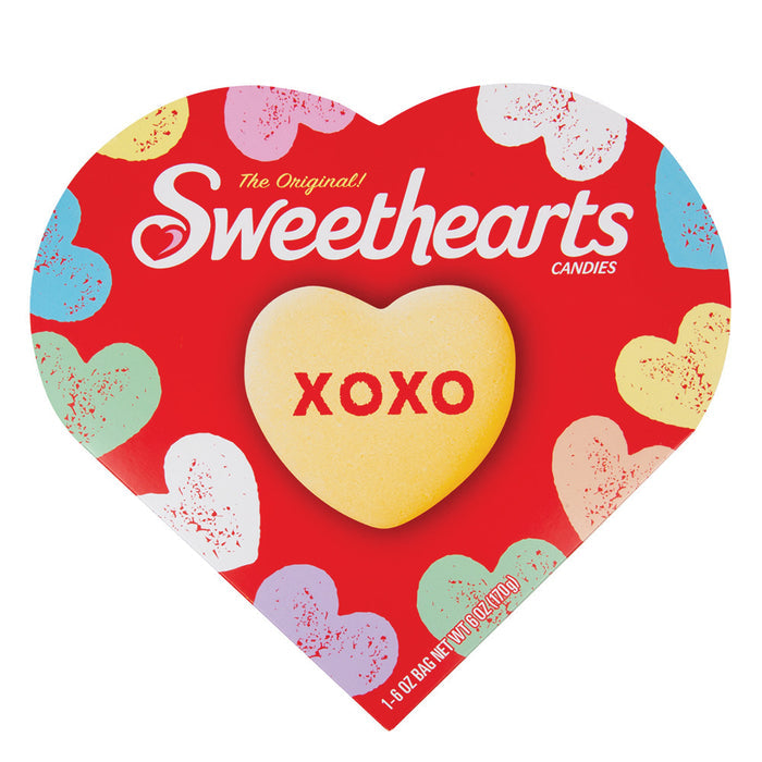 Sweethearts Original Conversation Hearts Candy Heart Box - 6 Count
