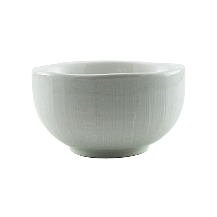 Symphony Ripple Dipping Bowl Set Of 4 - White