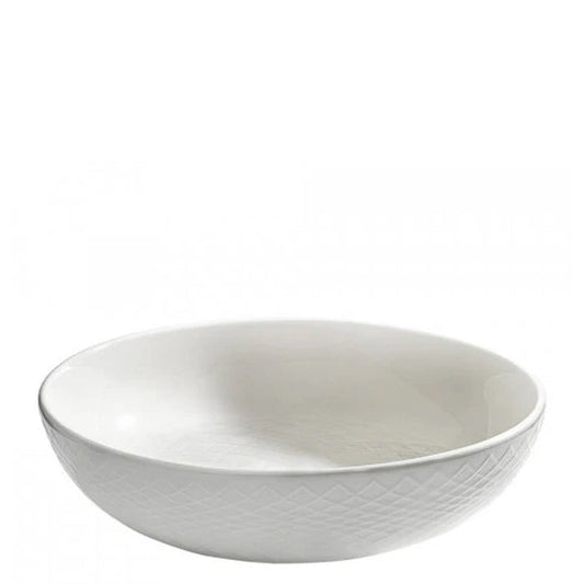 Symphony Spiro Serving Bowl 24cm - White
