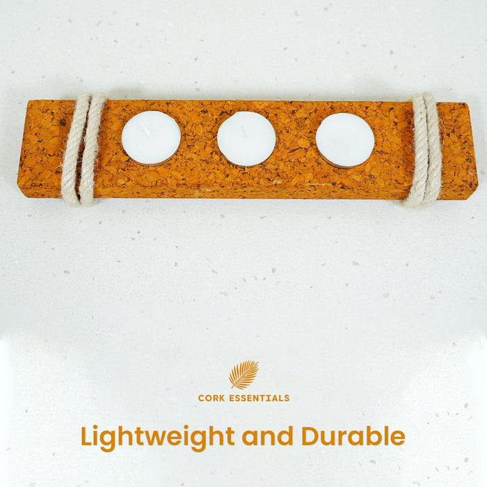 T Light Holder Flat 3 Hole