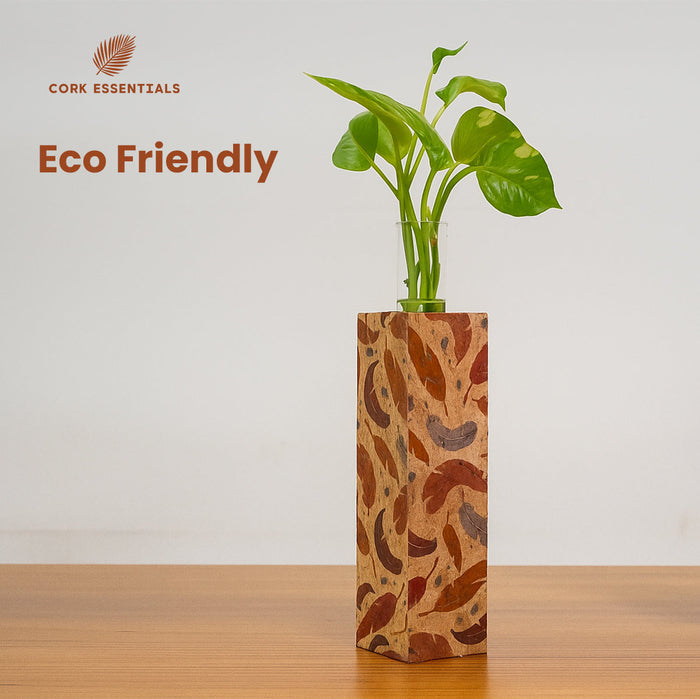 Tabletop Feather Planter With Test Tube