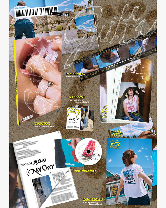 TAEMIN (SHINee) - 4TH MINI ALBUM [Guilty] (Photobook Ver.) (2 Versions)