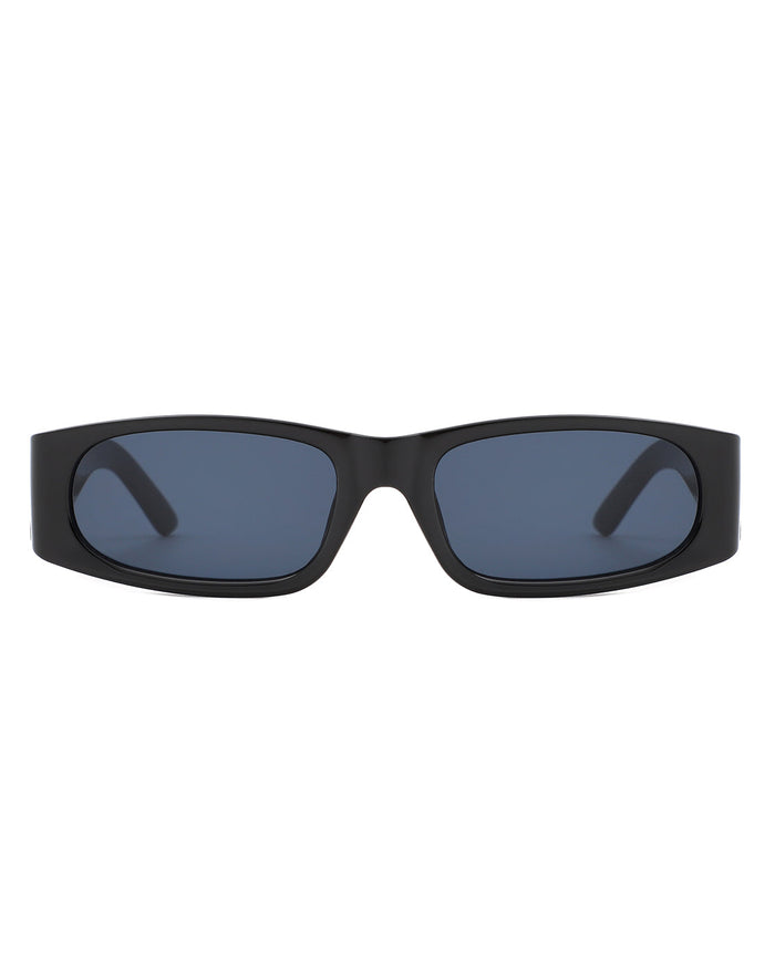 Talon - Rectangle Narrow Retro Square Fashion Sunglasses