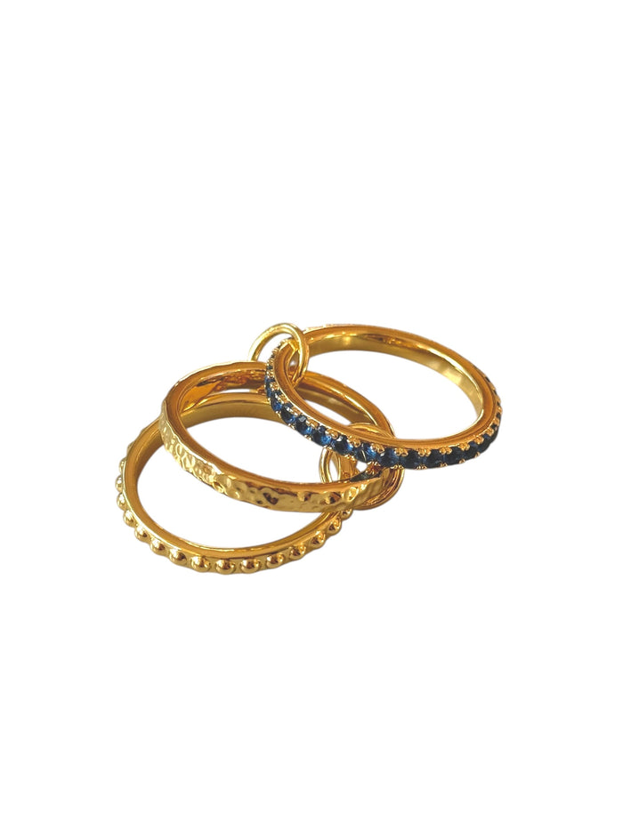 Tara Ring in Blue