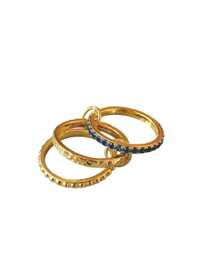 Tara Ring in Blue