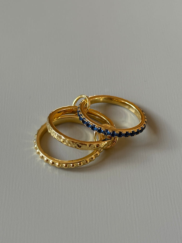 Tara Ring in Blue