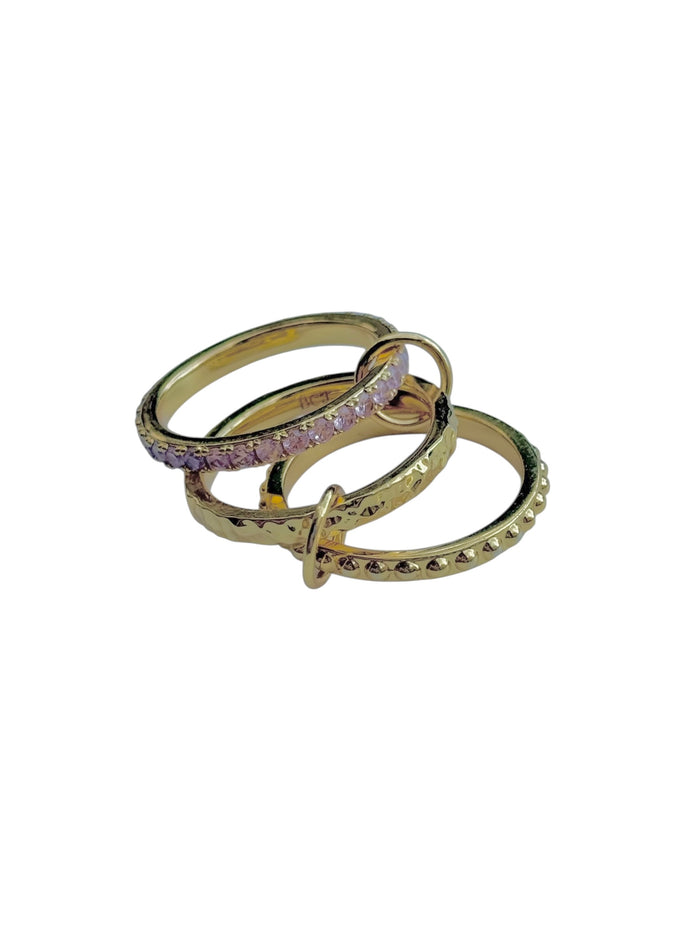 Tara Ring in Pink