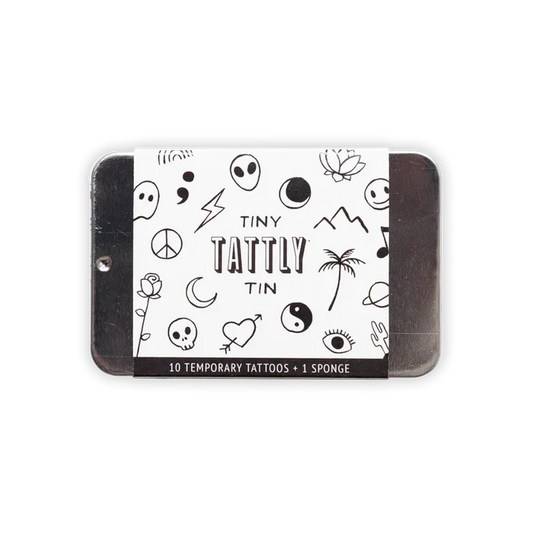 Tattly Flash Art Tattoo Tiny Tin