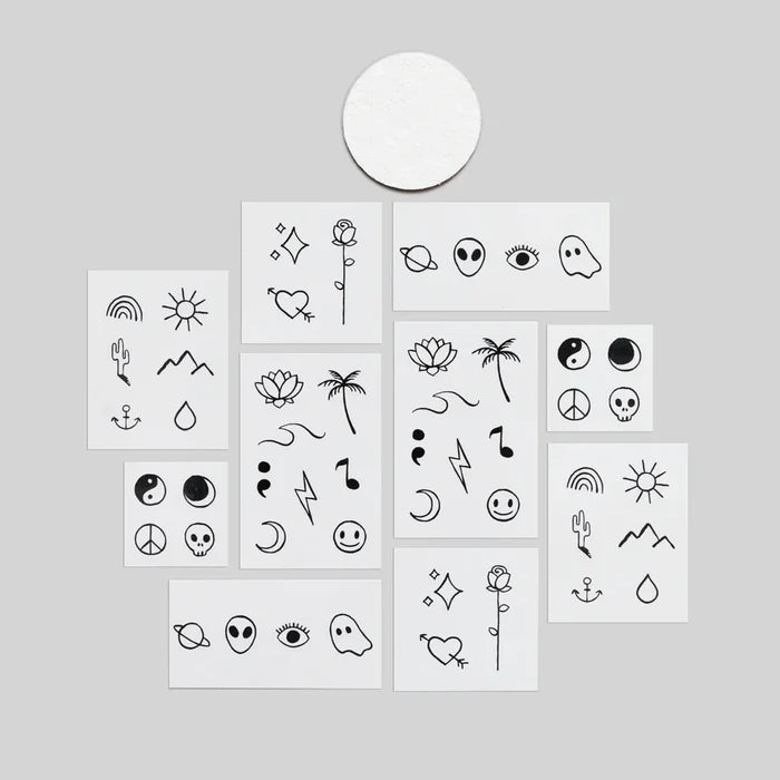 Tattly Flash Art Tattoo Tiny Tin