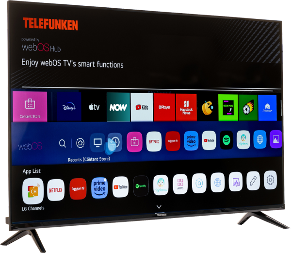 TELEFUNKEN 43" DLED FHD WEBOS SMART TV N18G-TF-TS4320