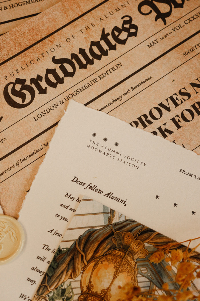 The Alumni Society — Monthly Letters from the Castle