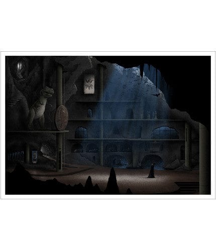 The Batcave JC Richard poster