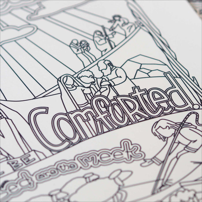 The Beatitudes Coloring Pages