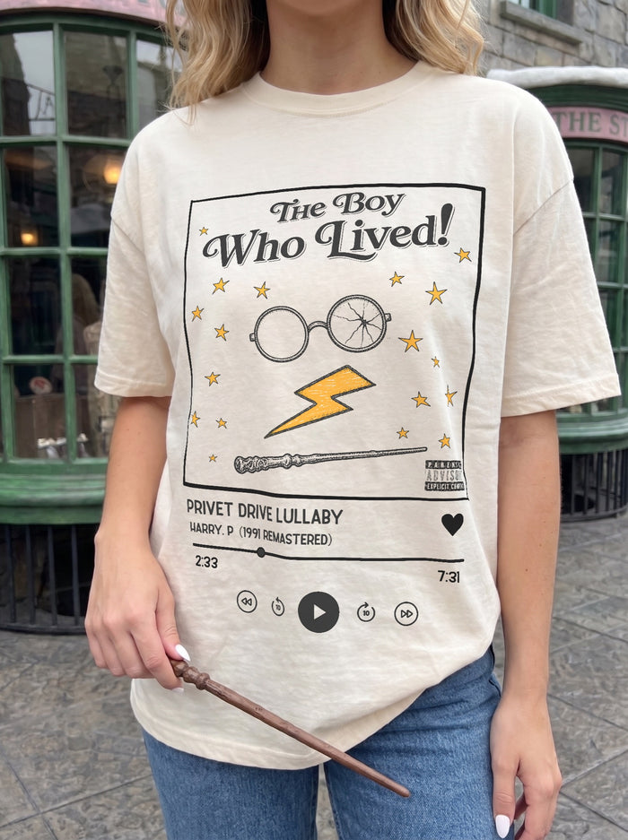 The Boy Who Lived Garment Dyed Tee