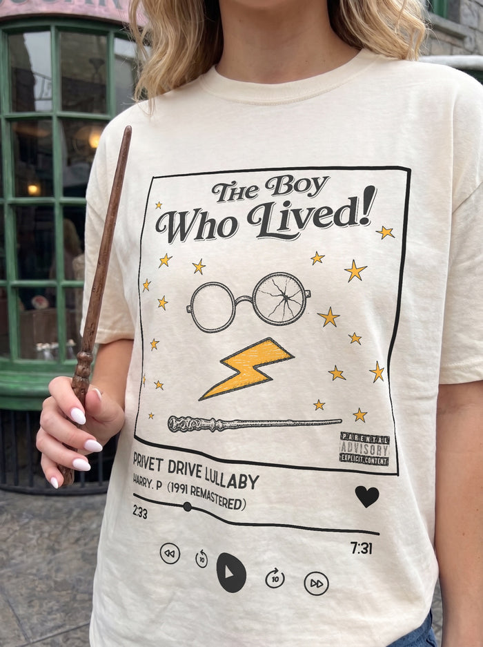 The Boy Who Lived Garment Dyed Tee