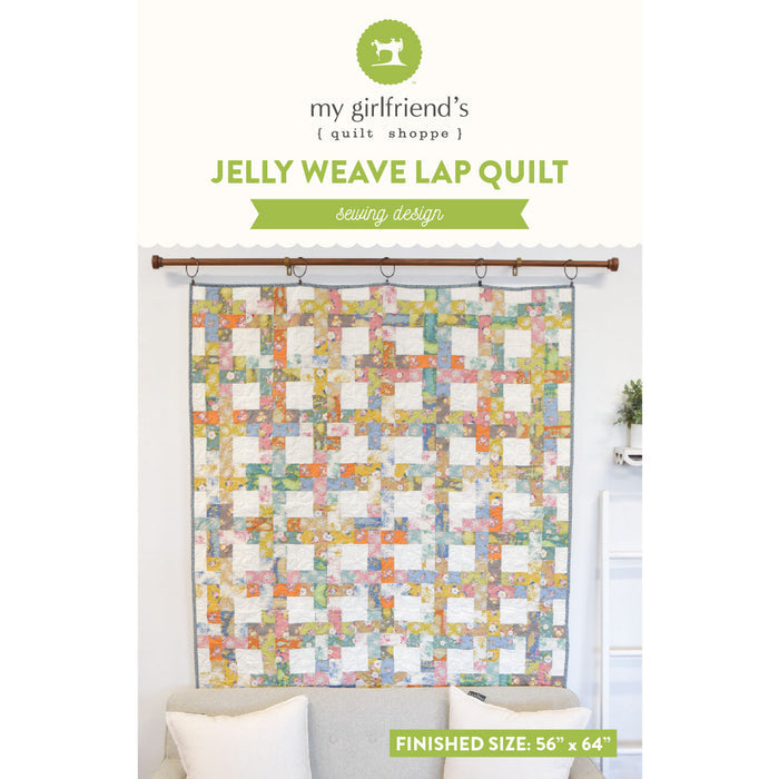 The Jelly Weave Quilt (Downloadable Sewing Pattern)