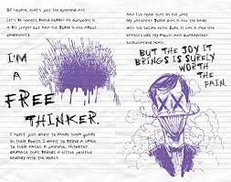 The Joker Hardcover Ruled Journal