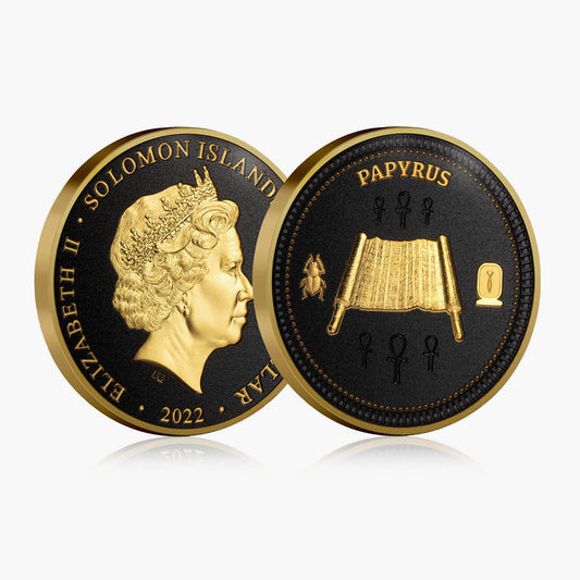 The Mysteries of Ancient Egypt Papyrus Half Dollar Coin