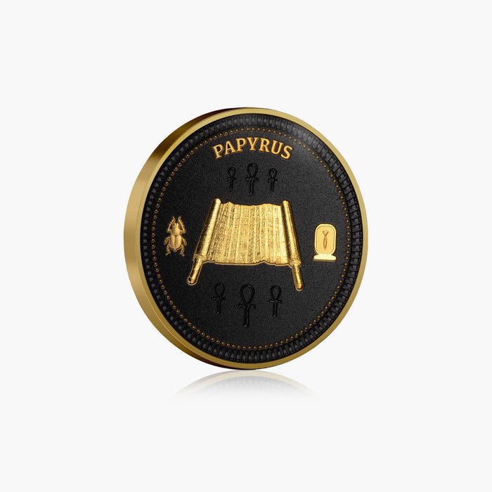 The Mysteries of Ancient Egypt Papyrus Half Dollar Coin