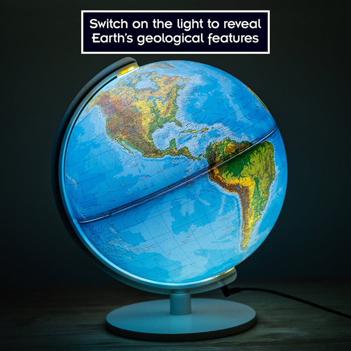 The Thames & Kosmos Illuminated Geopolitical Globe Globes Thames & Kosmos