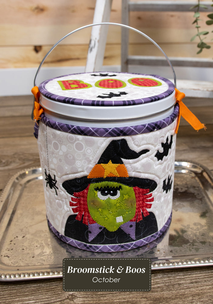 The Whole Country Caboodle Broomsticks and Boos Cozy Kit - Sewing