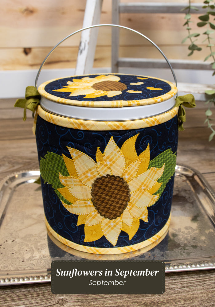 The Whole Country Caboodle Sunflowers in September Cozy Kit - Sewing