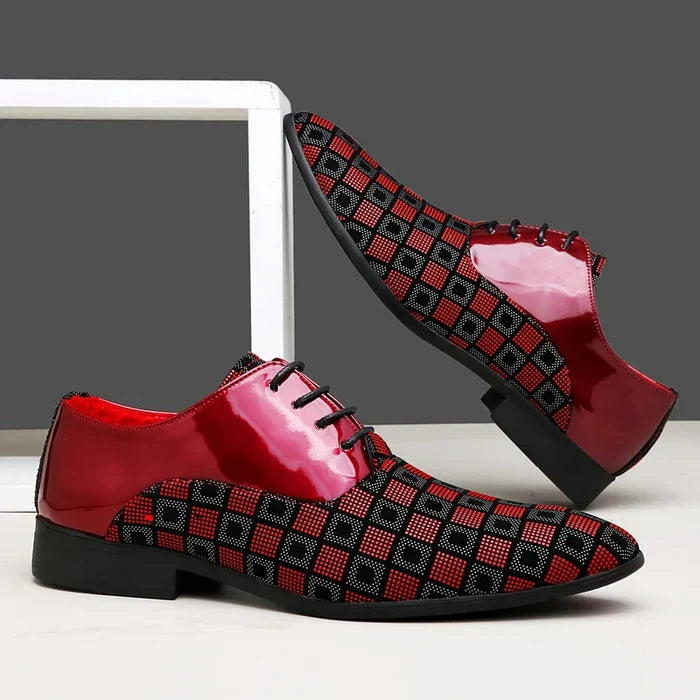 Thierry Lemoine Patterned Oxford Shoes