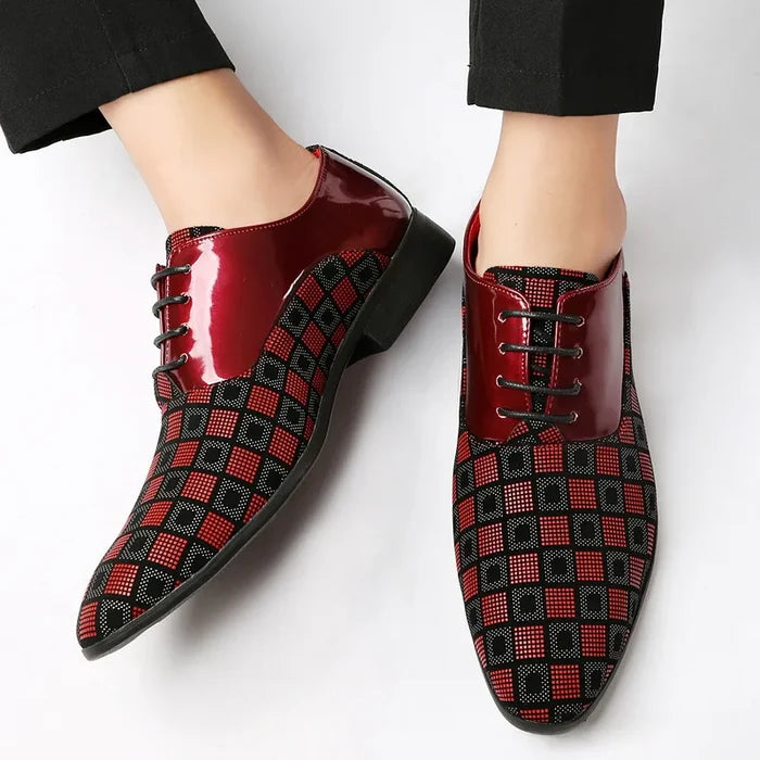 Thierry Lemoine Patterned Oxford Shoes