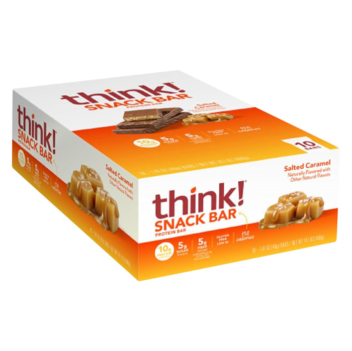 Think Thin Salted Caramel Protein Bars - 10 Count 1.41 OZ
