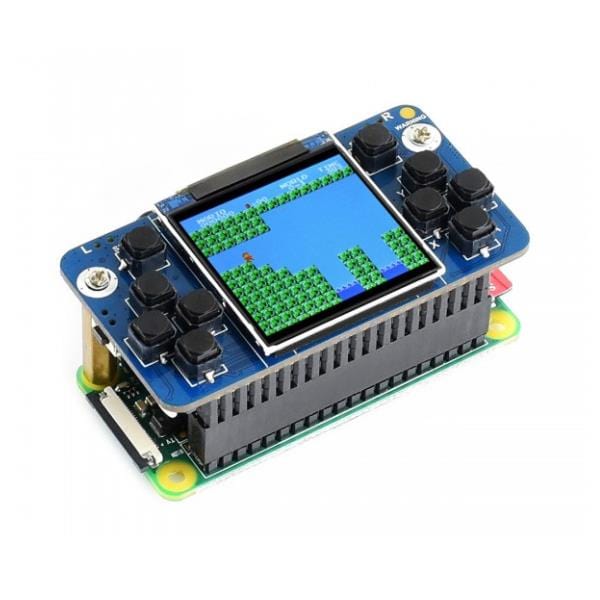 Tiny GamePi15 for the Raspberry Pi Zero [Discontinued] by Waveshare - The Pi Hut