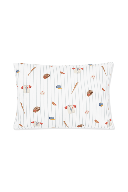 Front of the Toddler Pillowcase in Home Run