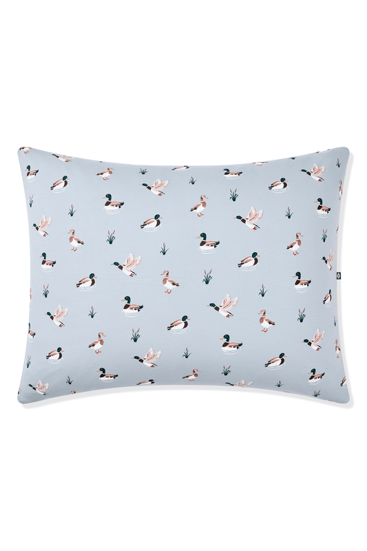 The front of the Toddler Pillowcase in Mallard Duck