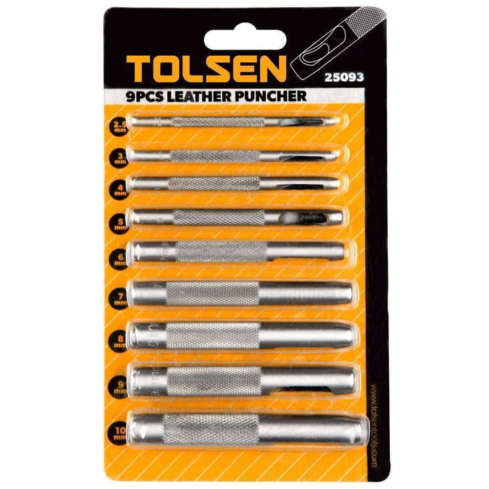 Tolsen 9pk Leather Puncher