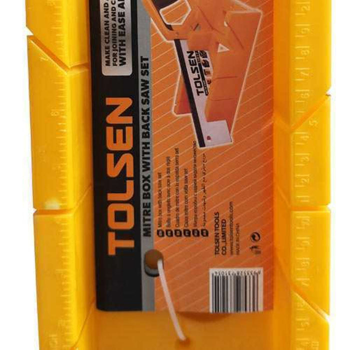 Tolsen Back Saw Mitre Box Set 300mm