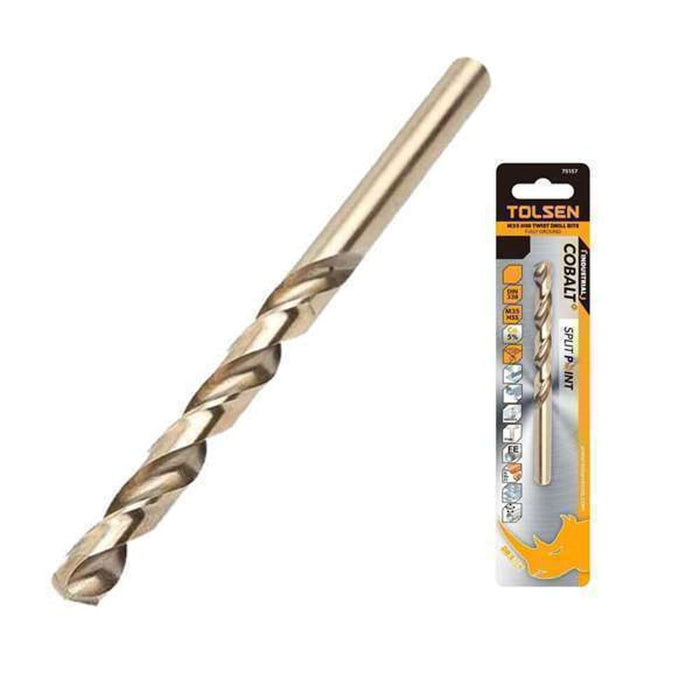 Tolsen Cobalt Twist Drill Bit 9/64" 1pc