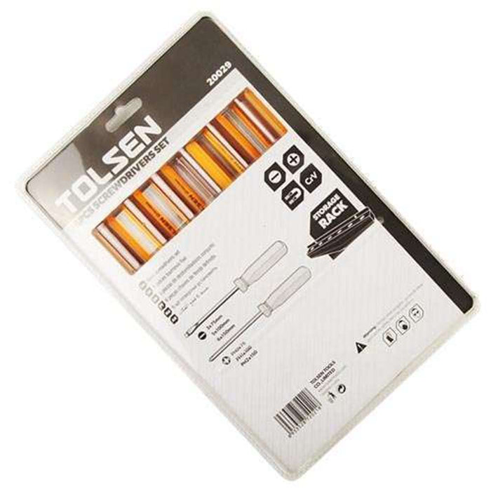 Tolsen Screwdriver Set 6pc #HTM-TS20029