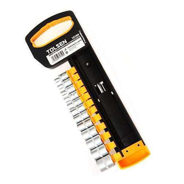 Tolsen Socket Set 14pk 1/4" DR (4.5-14mm) Industrial