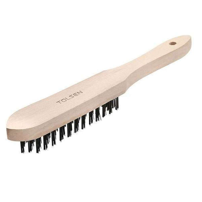 Tolsen Steel Wire Brush Black 4 Row