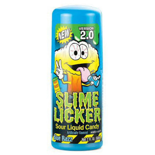 Toxic Waste Slime Licker 2.0 Sour Liquid Candy - Blue Razz 2oz
