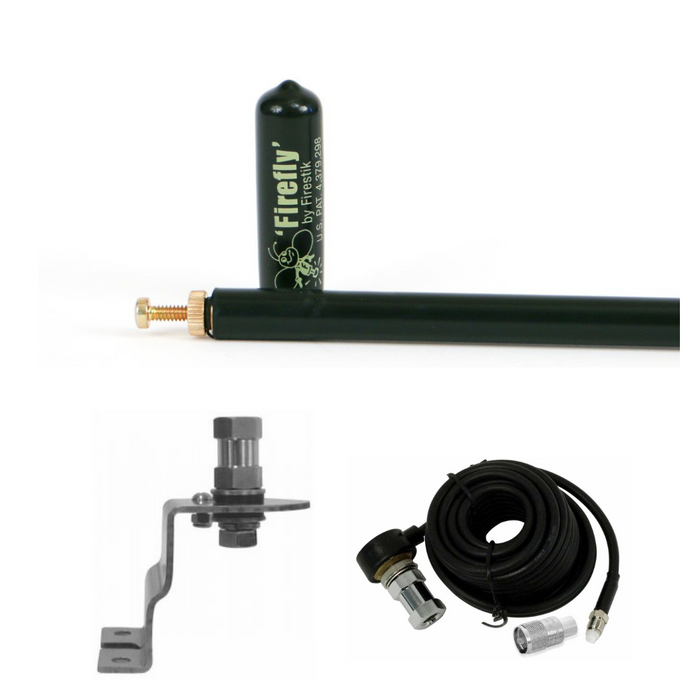 Toyota Tacoma CB Antenna Kit (2005-2015) - Firefly | Right Channel Radios